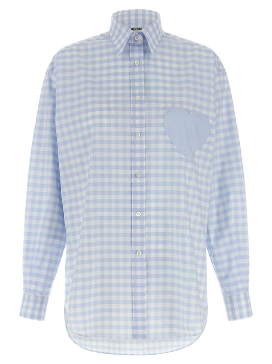 Moschino Heart Vichy Shirt