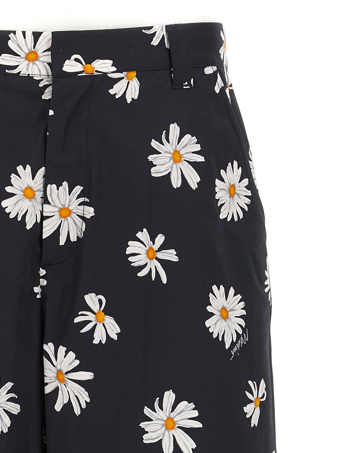 Moschino Margherite Print Bermuda Shorts