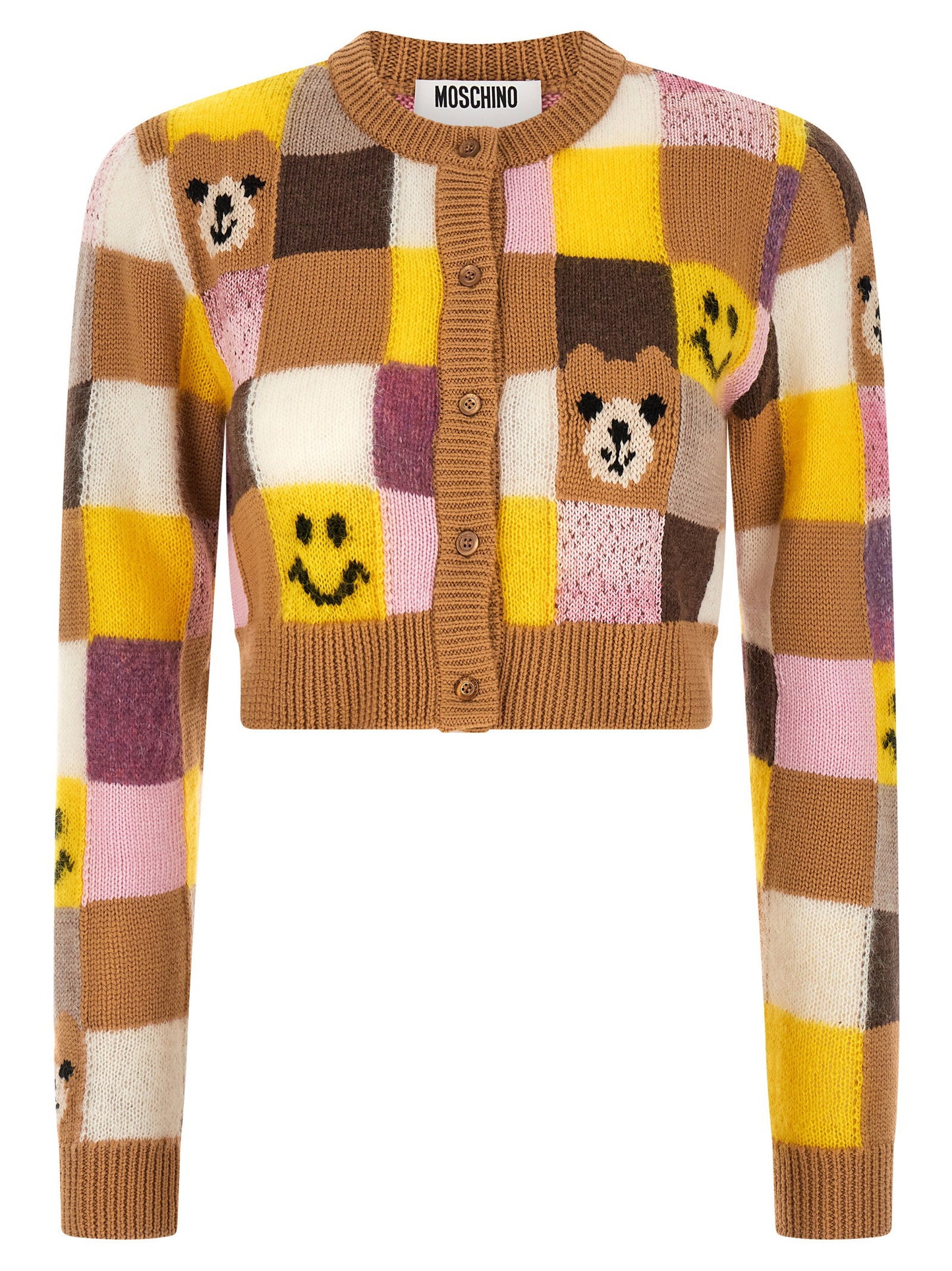 كارديجان Smiley® E Moschino بتصميم الدب تيدي