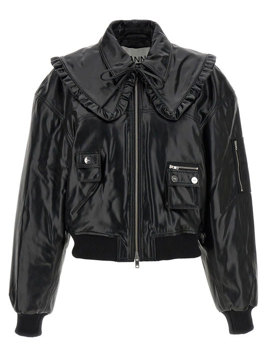 Ganni Ganni 7093 Future Bomber Jacket