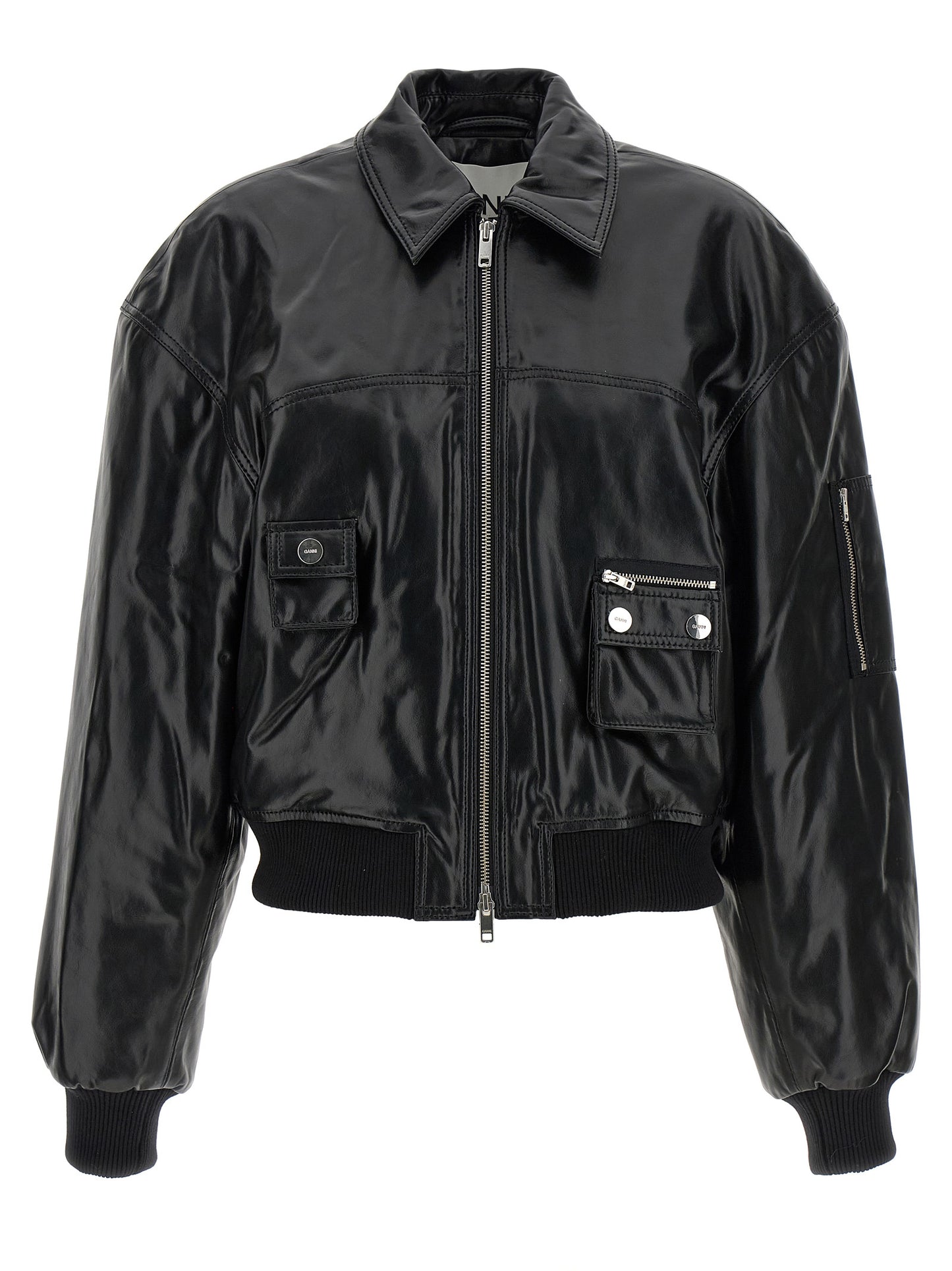 Ganni Ganni 7093 Future Bomber Jacket