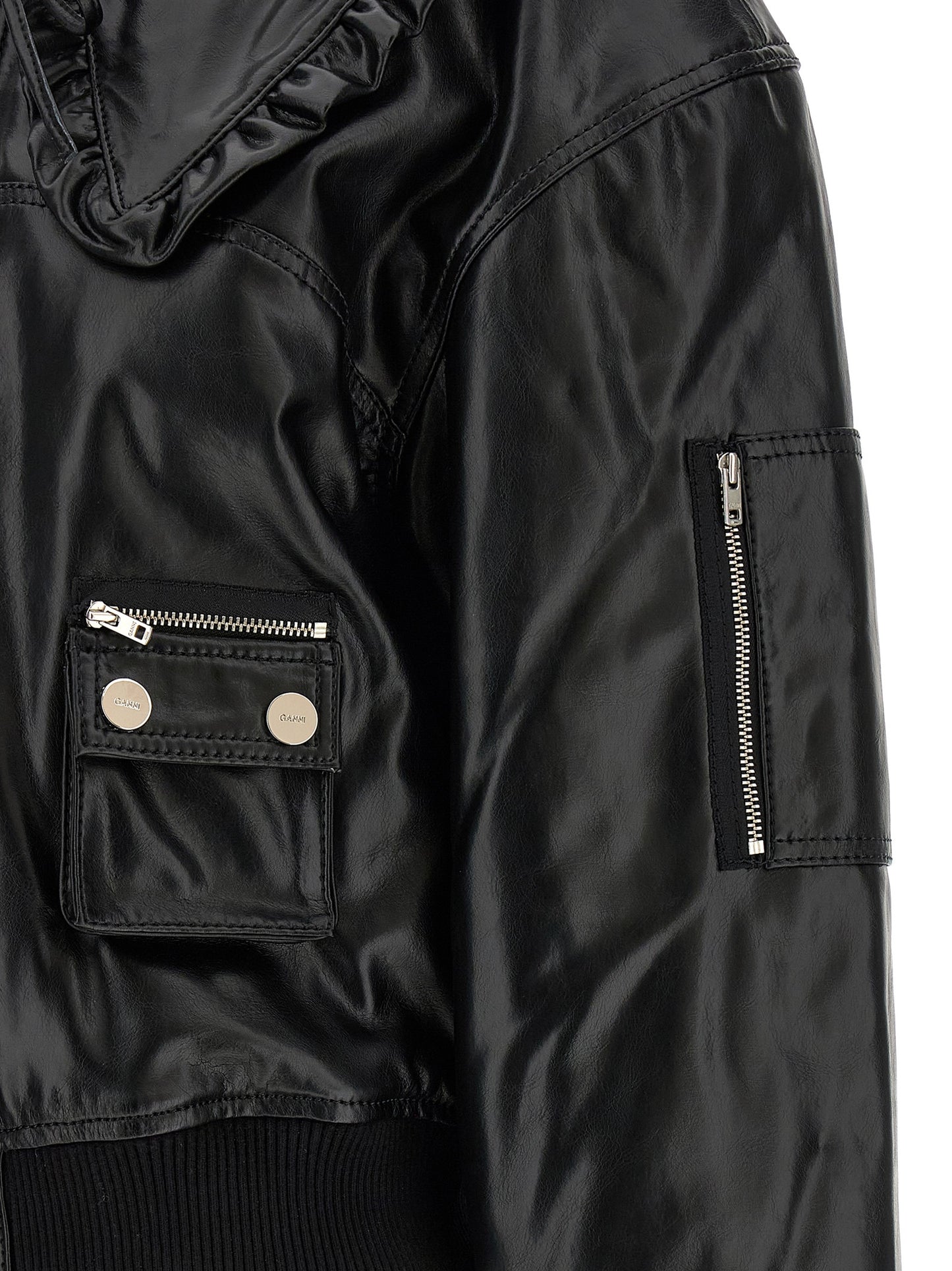 Ganni Ganni 7093 Future Bomber Jacket
