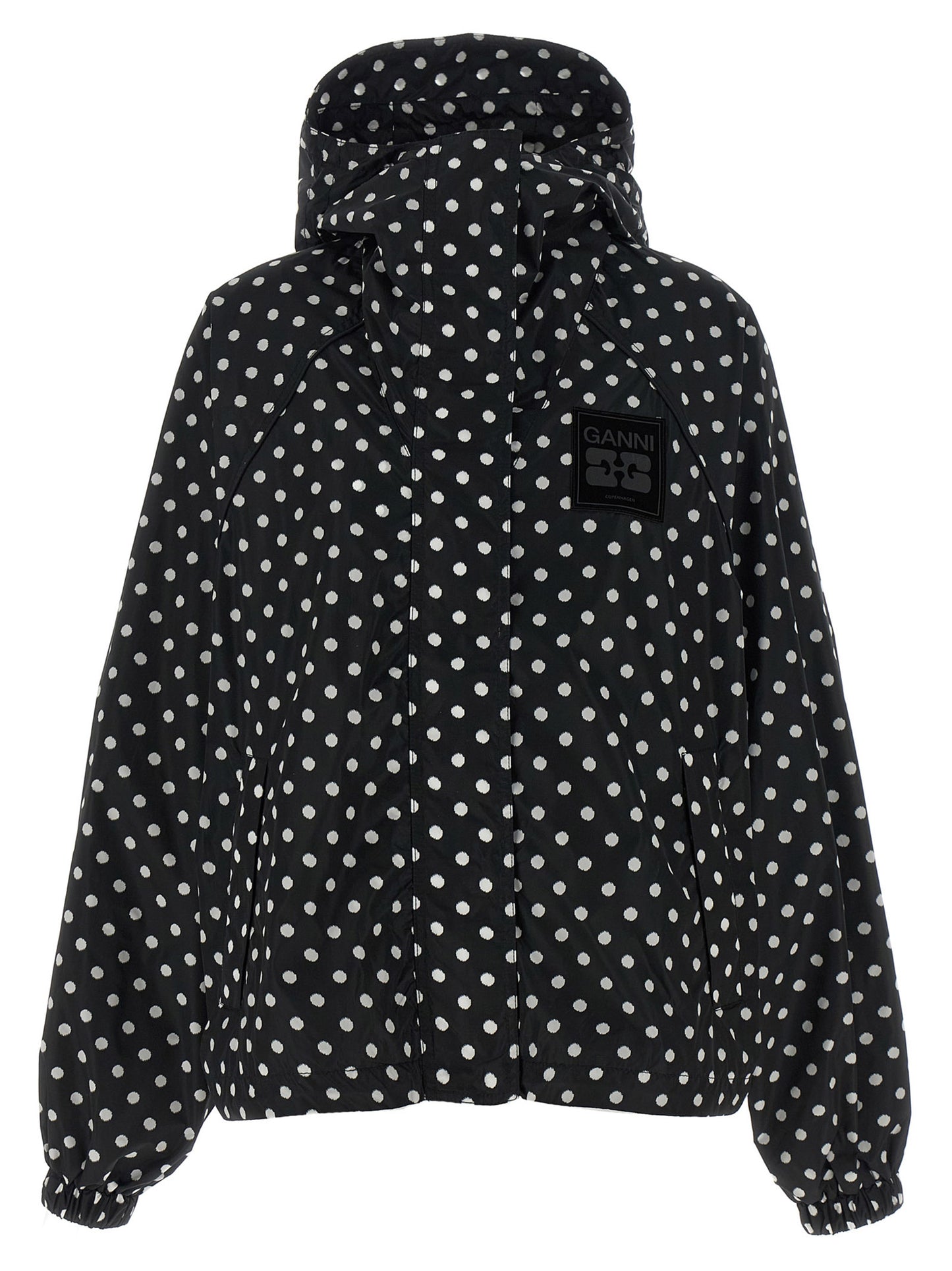 Ganni Ganni Polka Dot Anorak