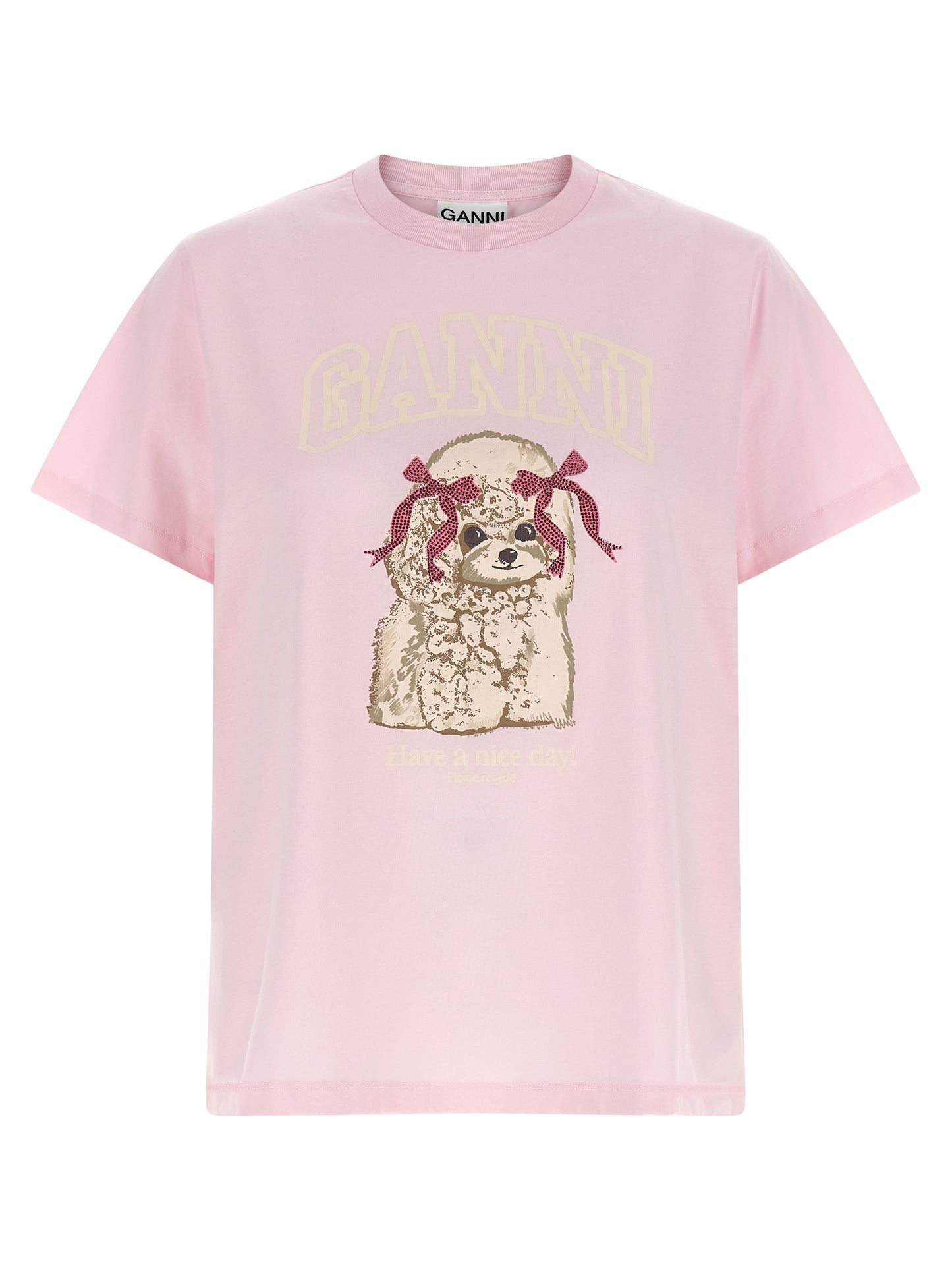 Ganni Ganni Printed T-shirt