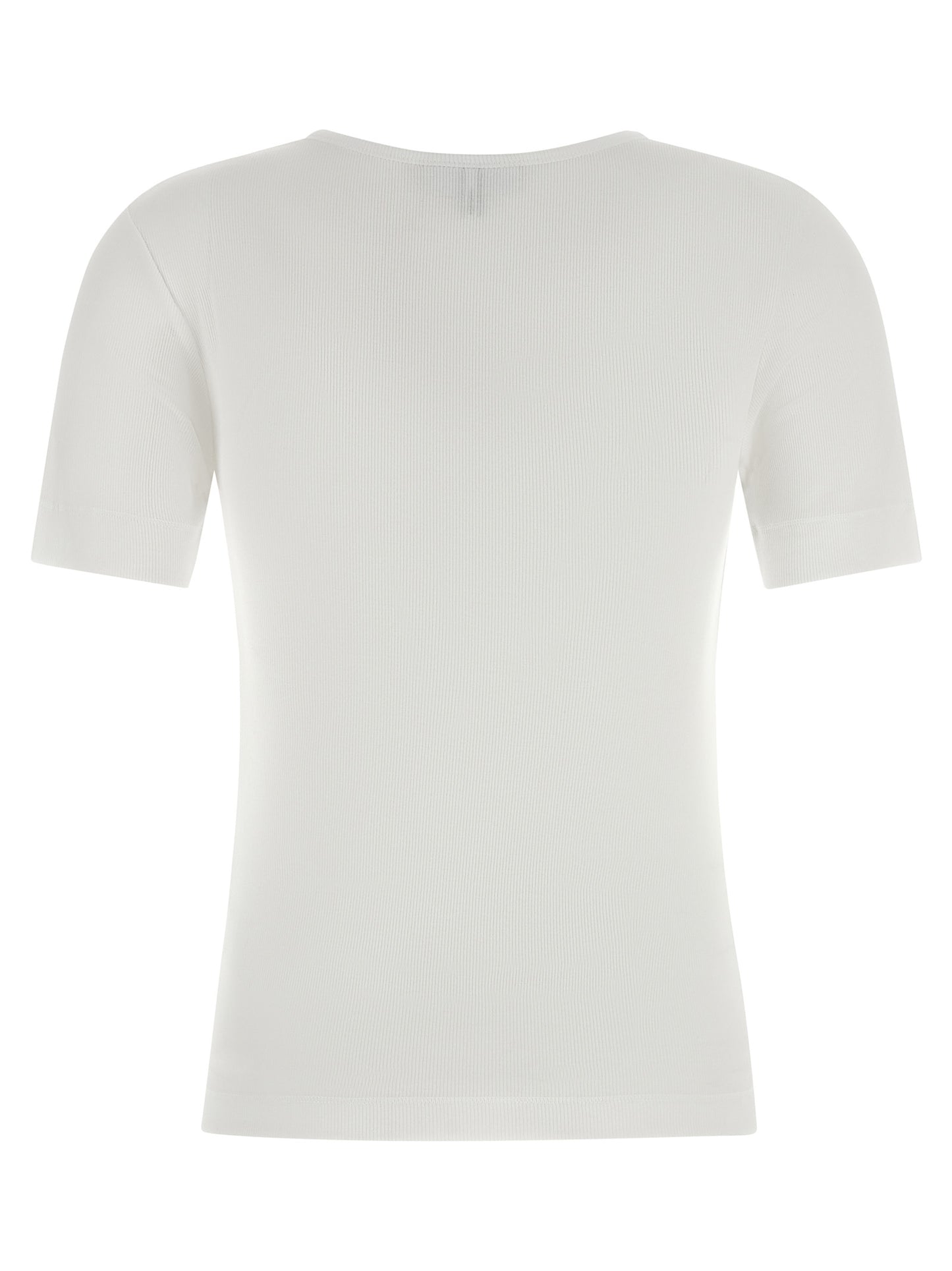 Ganni Ganni Logo Embroidery T-shirt