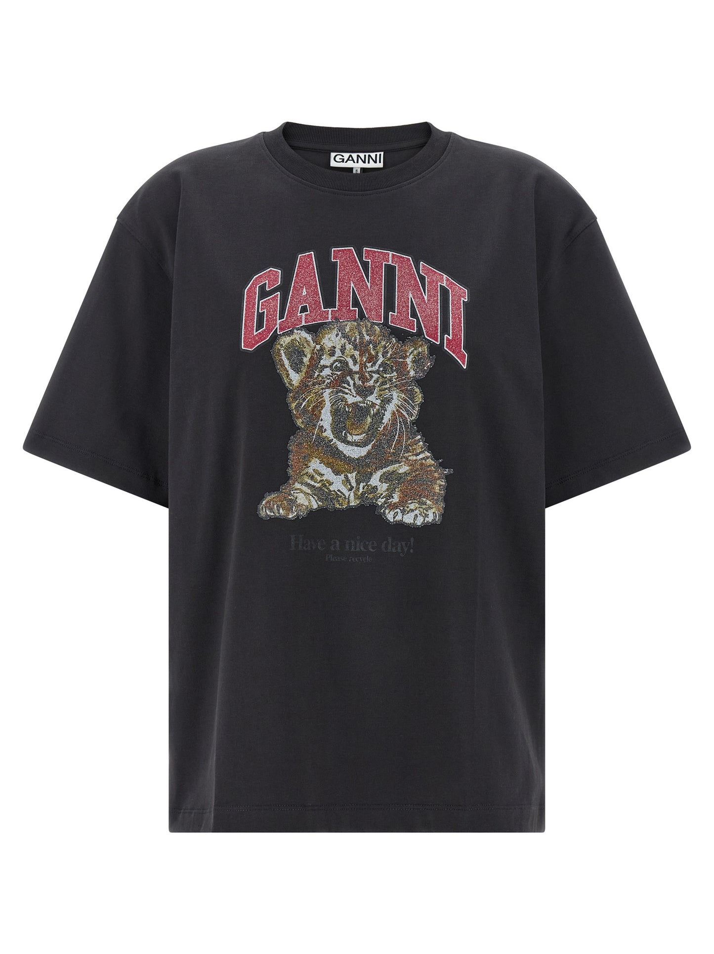 Ganni Ganni Tiger T-shirt