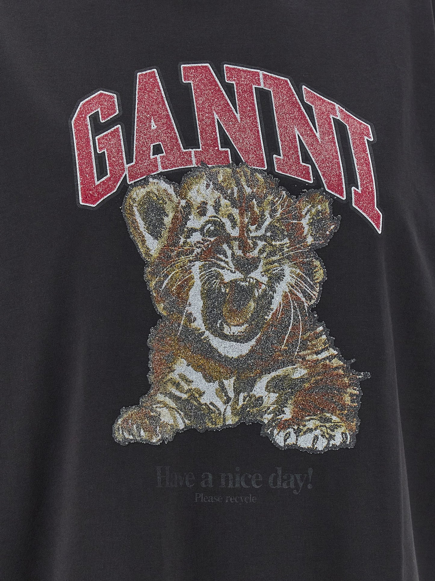 Ganni Ganni Tiger T-shirt