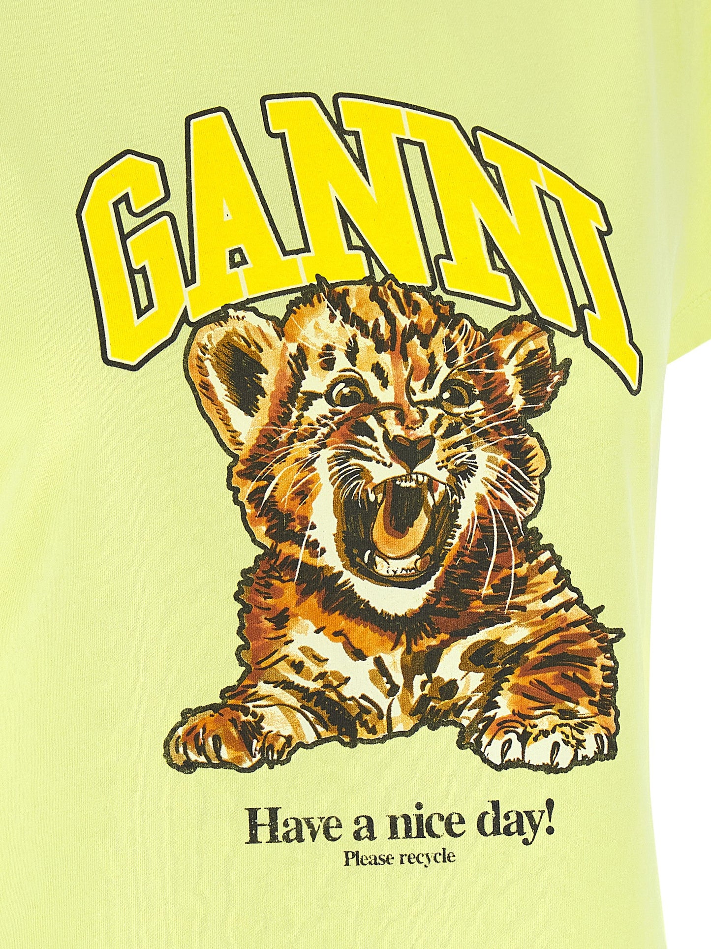 Ganni Ganni Tiger T-shirt