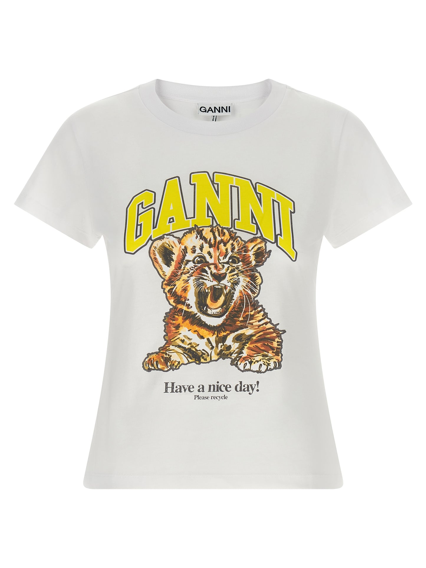 Ganni Ganni Tiger T-shirt