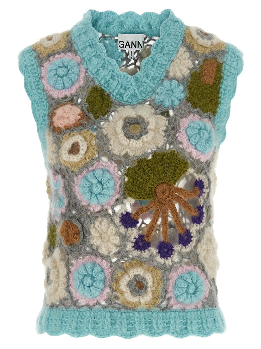 Ganni Ganni Dreamy Floral Vest