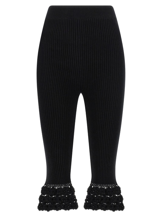 Ganni Ganni Cotton Crochet Pants