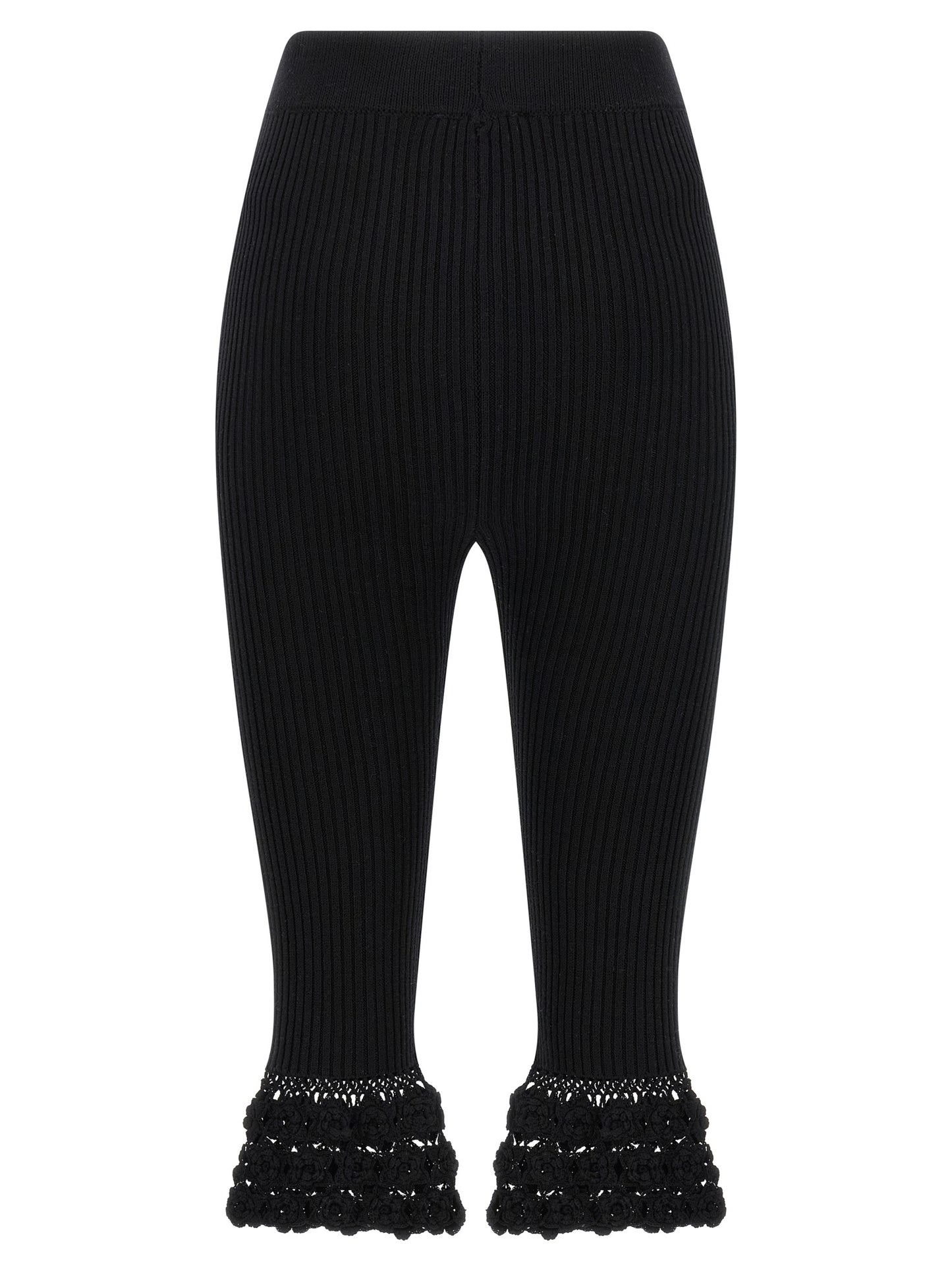 Ganni Ganni Cotton Crochet Pants