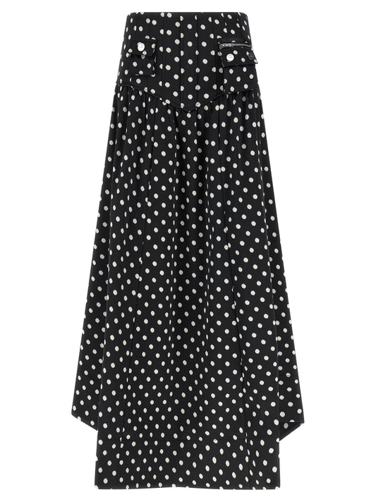 Ganni Ganni Polka Dots Skirt
