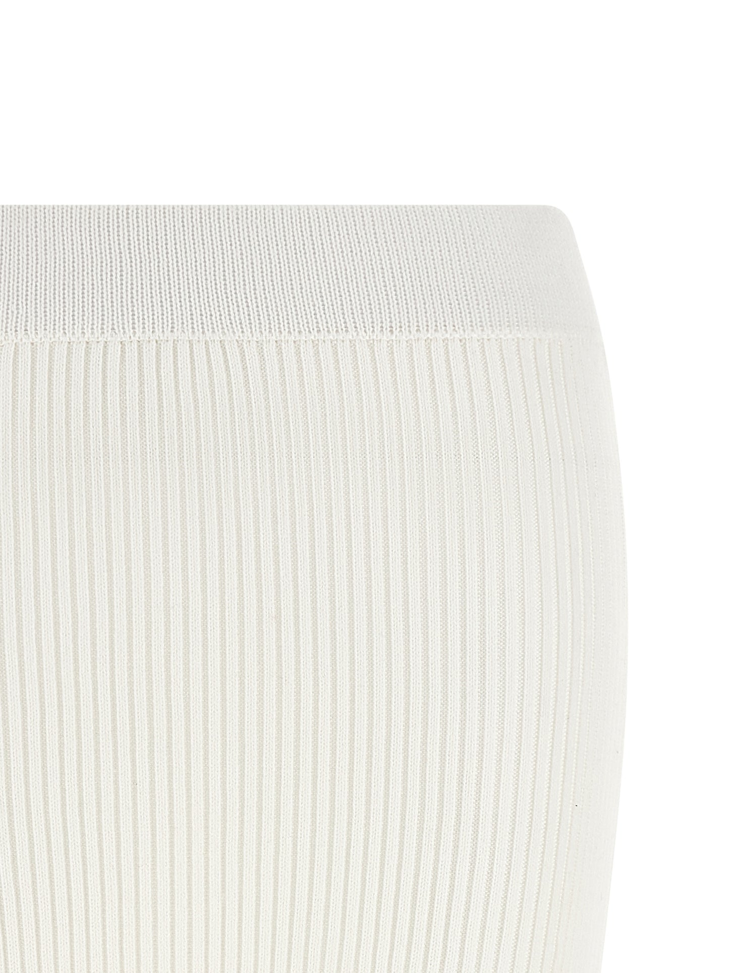Ganni Ganni Cotton Crochet Skirt