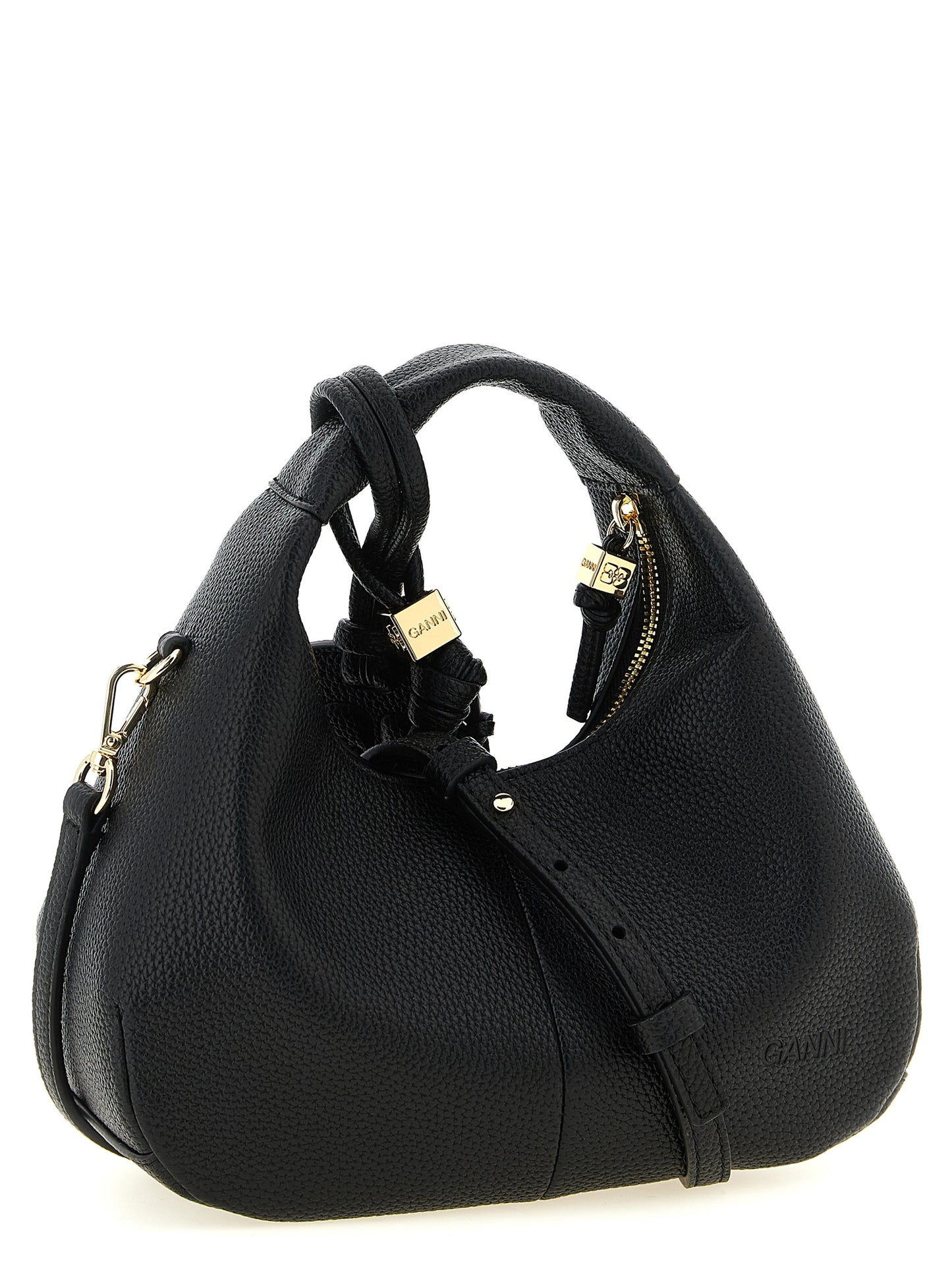 Ganni Ganni Mini Hobo Handbag