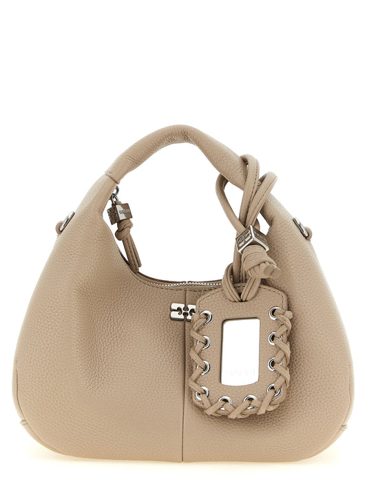 Ganni Ganni Mini Hobo Handbag