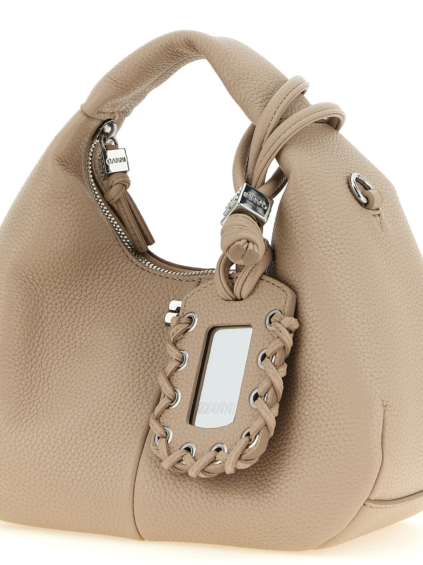 Ganni Ganni Mini Hobo Handbag