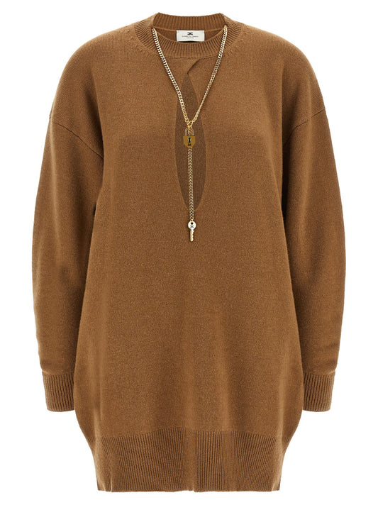 Elisabetta Franchi Necklace Dress