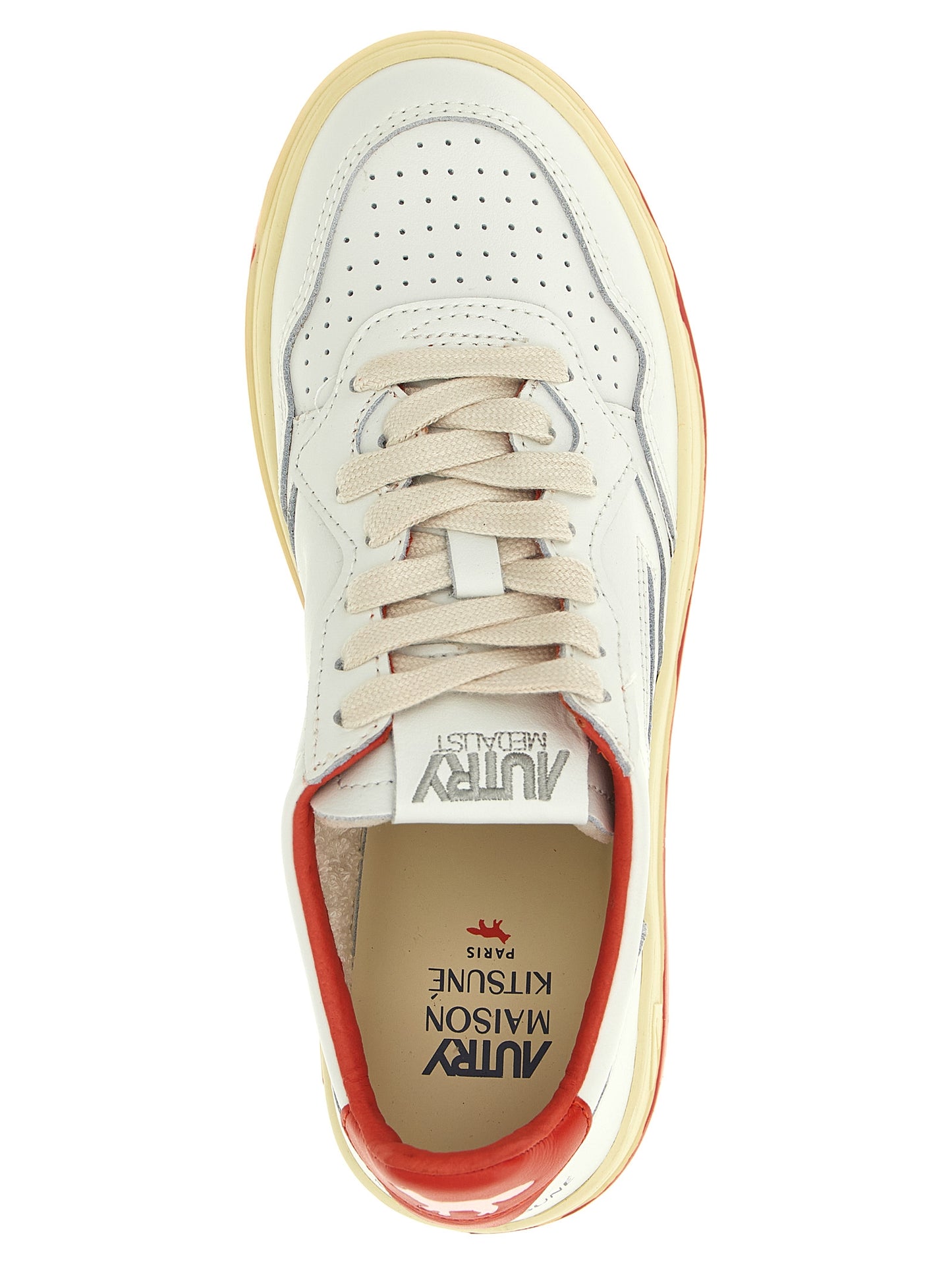Autry Autry X Maison Kitsuné Medalist Low Sneakers