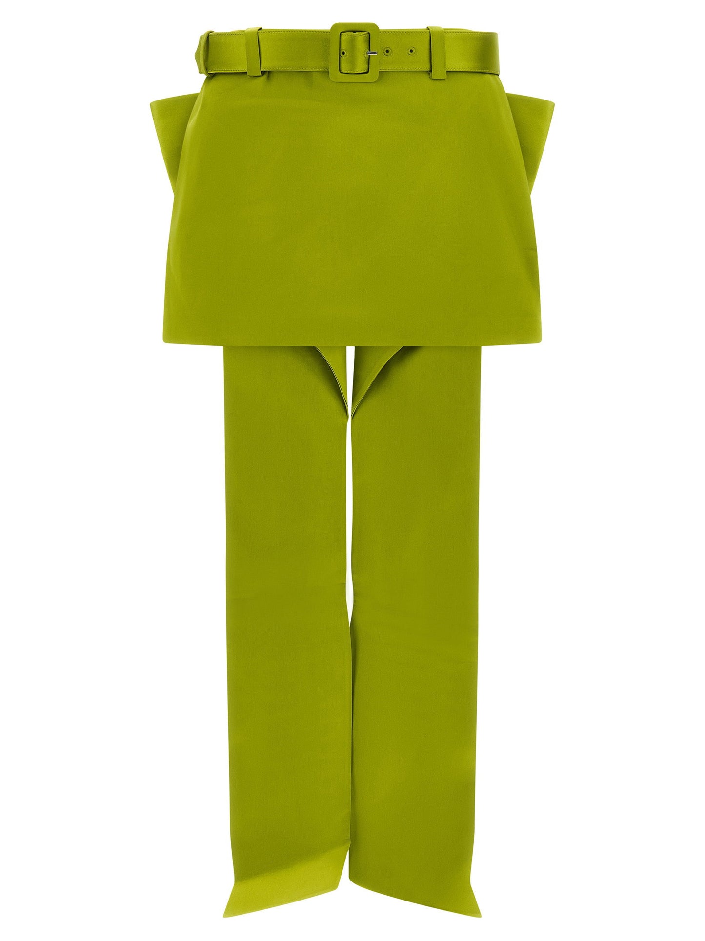Self-Portrait Maxi Bow Skirt