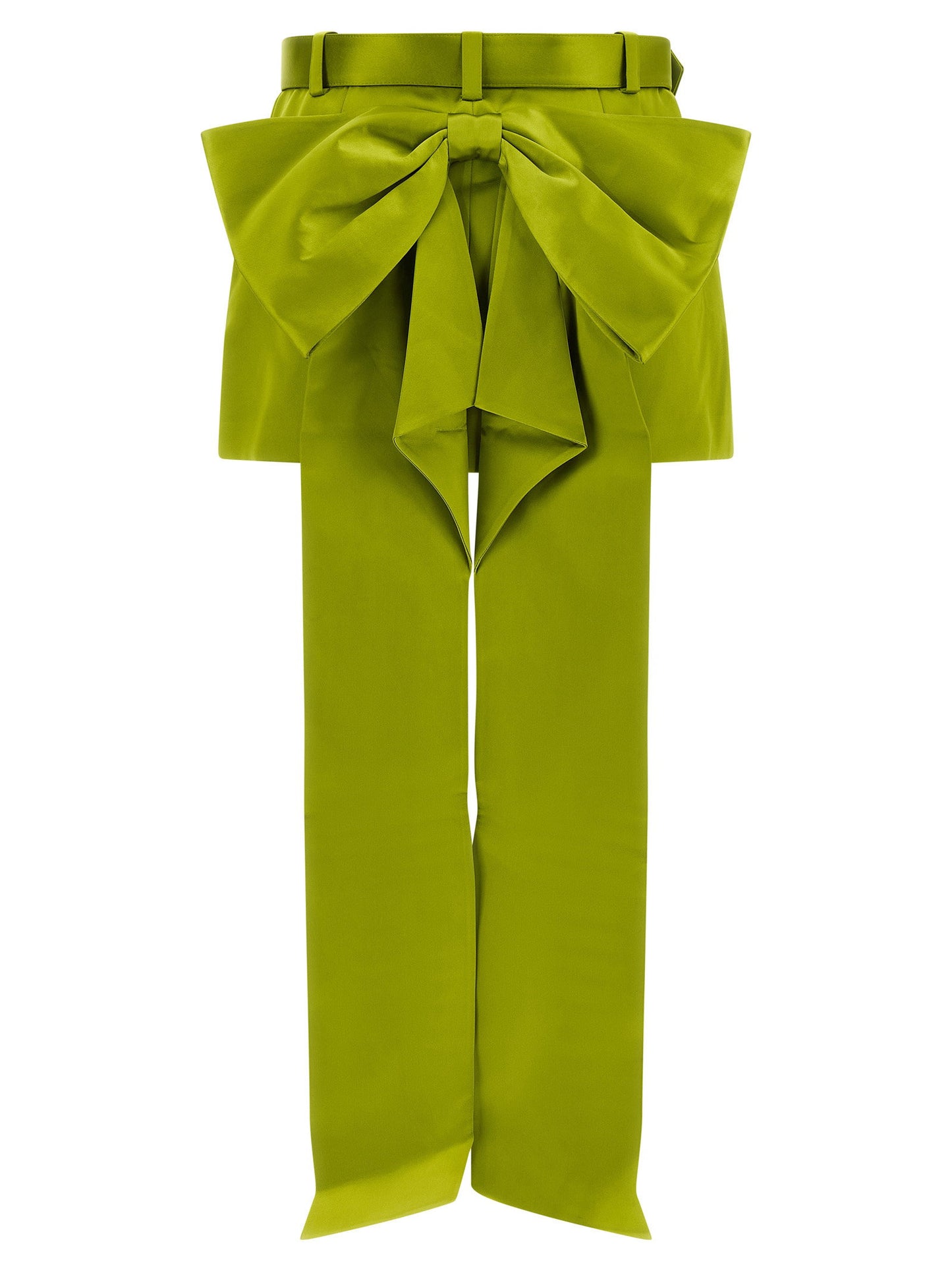 Self-Portrait Maxi Bow Skirt