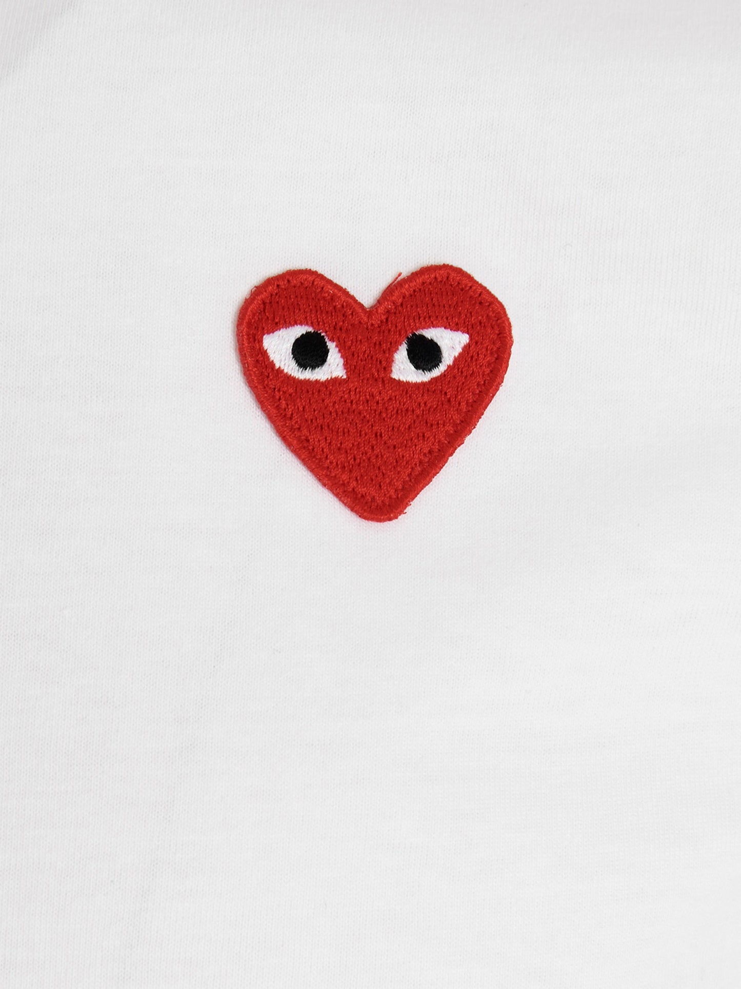 Comme Des Garçons Play Comme Des Garçons Play Logo Patch T-shirt