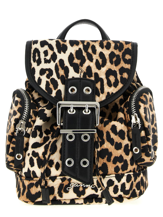 Ganni Ganni Animalier Bucky Backpack