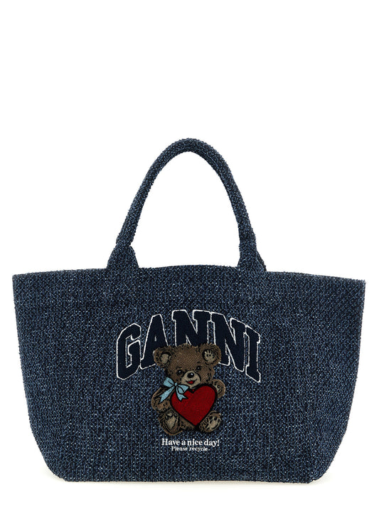 Ganni Ganni Medium Bear Shopping Bag