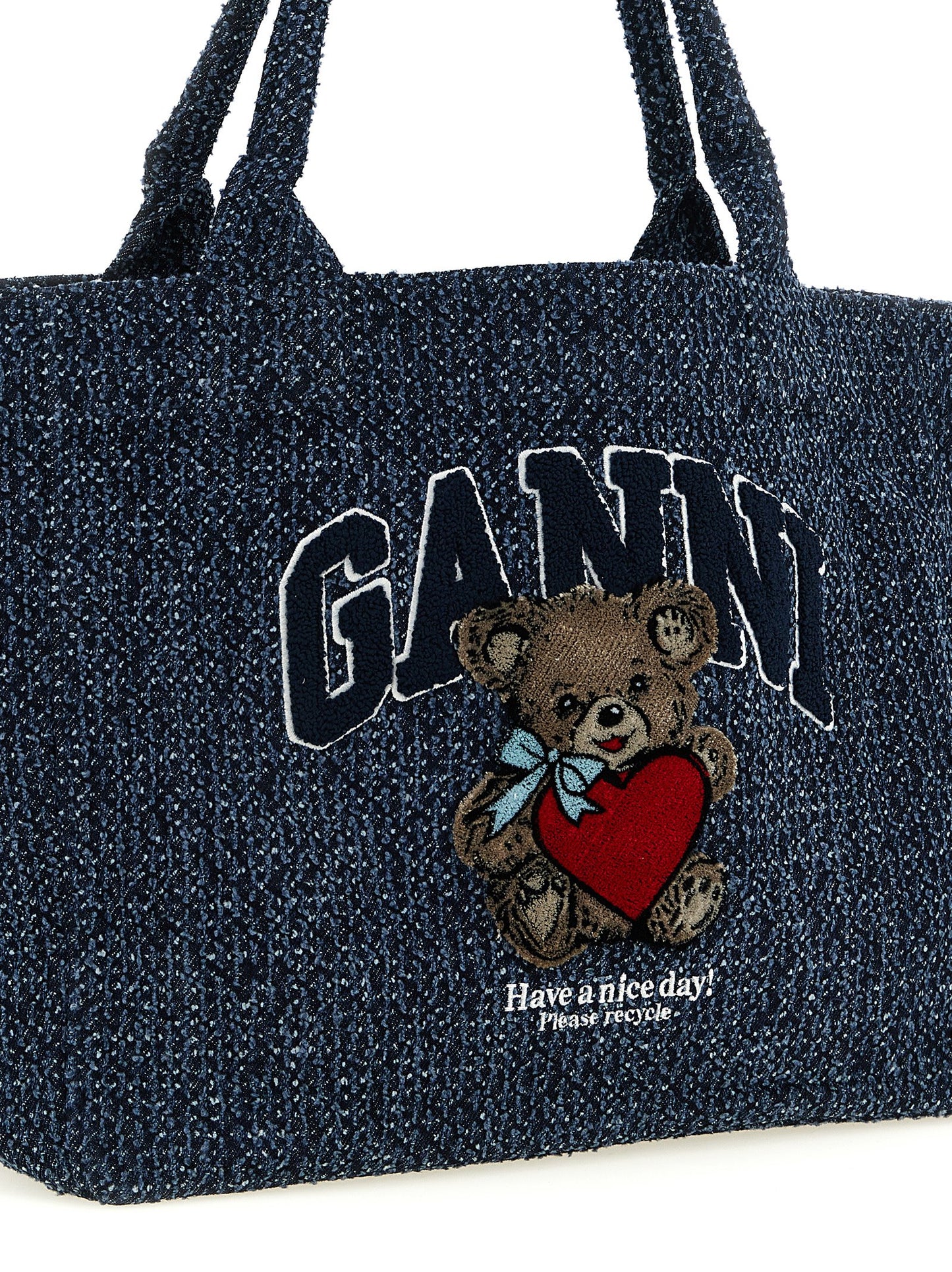 Ganni Ganni Medium Bear Shopping Bag