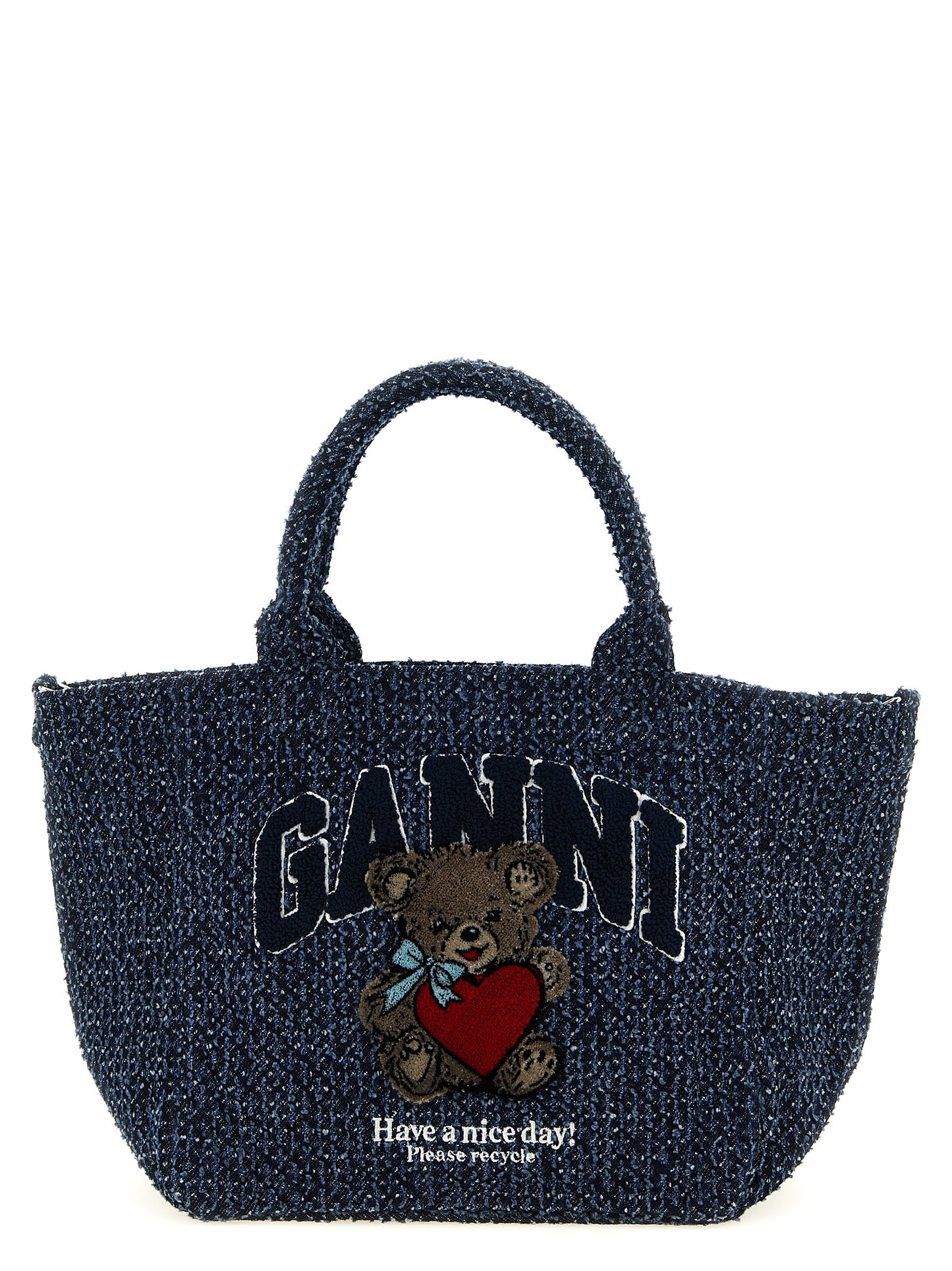 Ganni Ganni Small Bear Shopping Bag