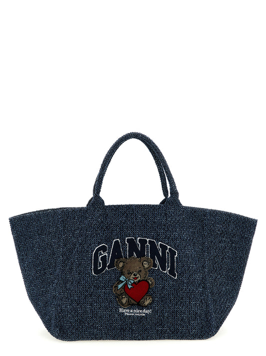 Ganni Ganni Xxl Bear Shopping Bag