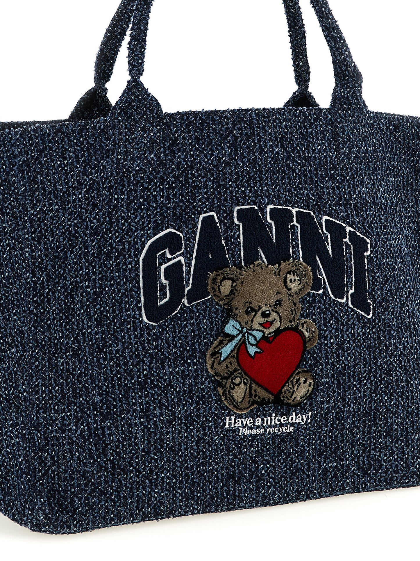 Ganni Ganni Xxl Bear Shopping Bag
