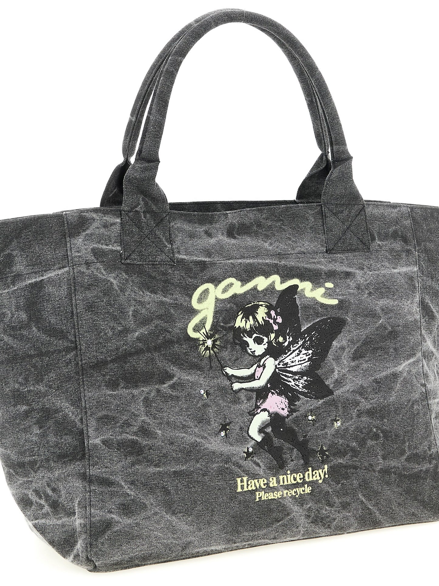 Ganni Ganni Medium Fairy Shopping Bag