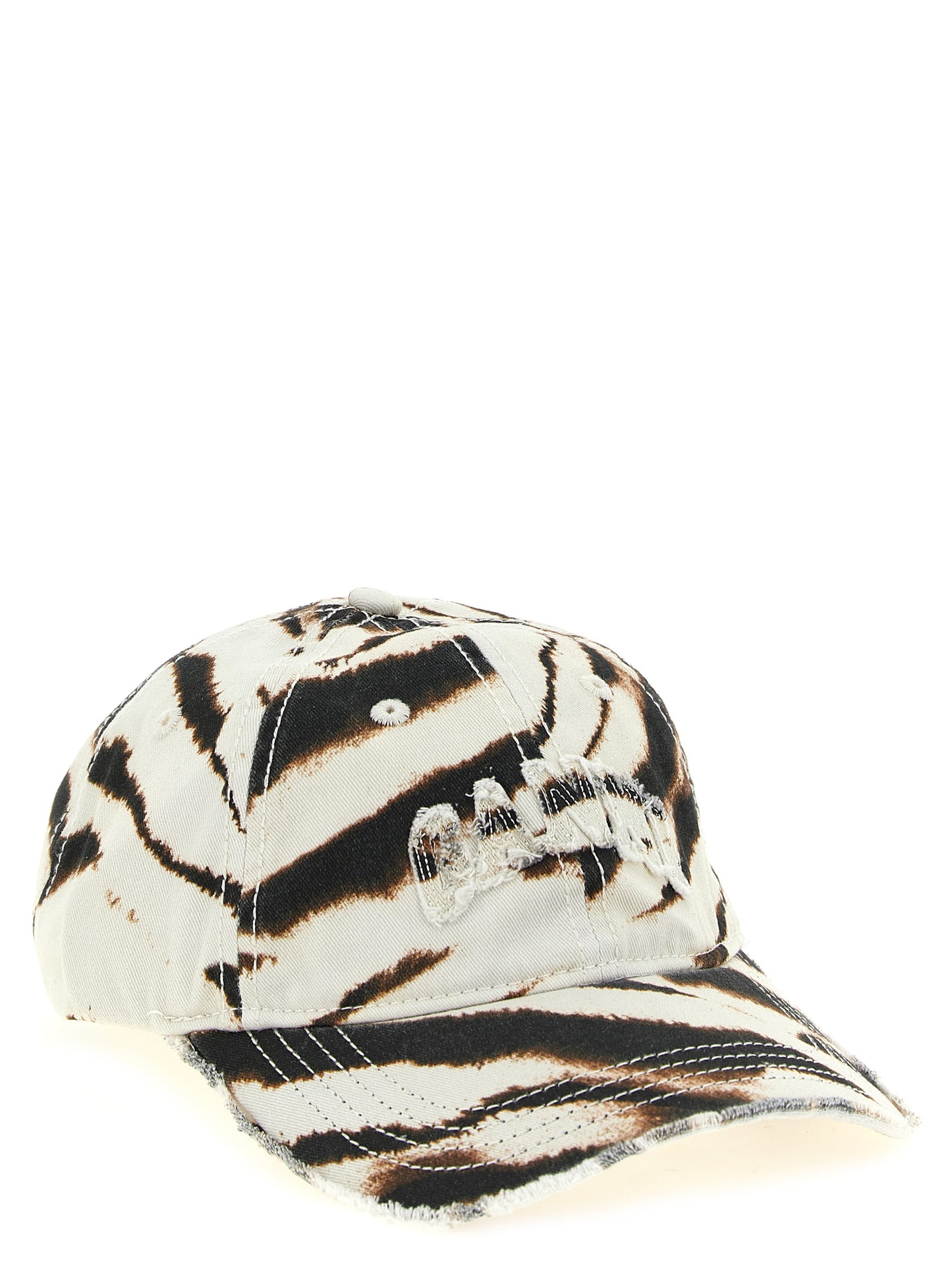 Ganni Ganni Animal Print Cap