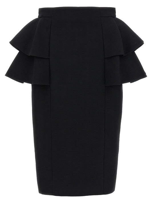 Valentino Garavani Crepe Couture Skirt