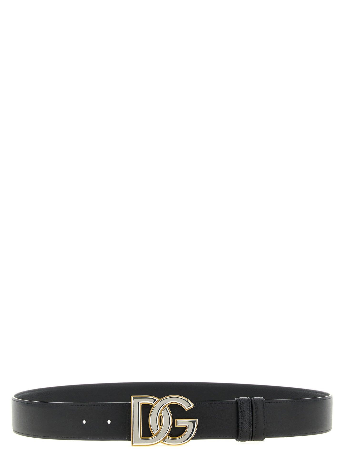 حزام كروس "DG" قابل للارتداء على الوجهين من Dolce & Gabbana