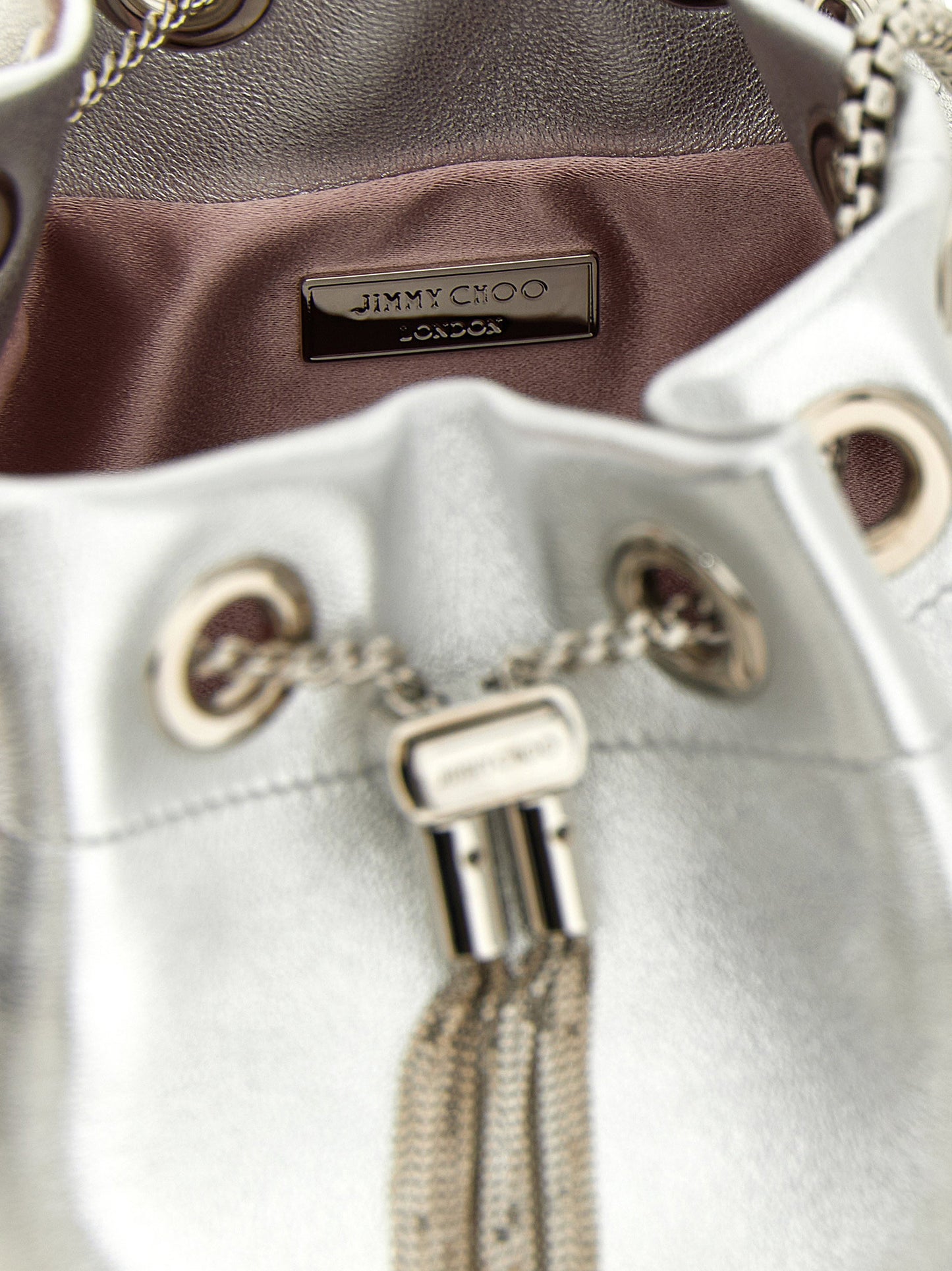حقيبة بون بون دلو إصدار ديوالي من Jimmy Choo
