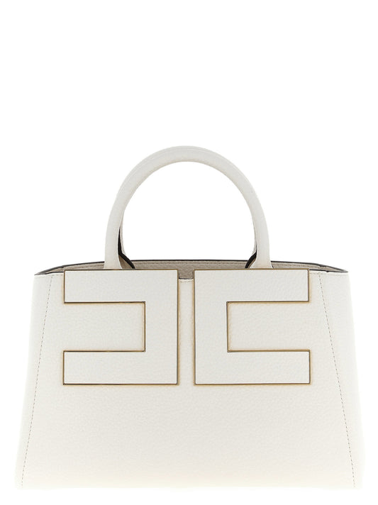 Elisabetta Franchi Maxi Logo Shopping Bag
