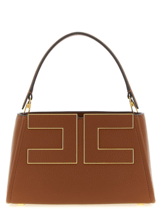 Elisabetta Franchi Maxi Logo Handbag
