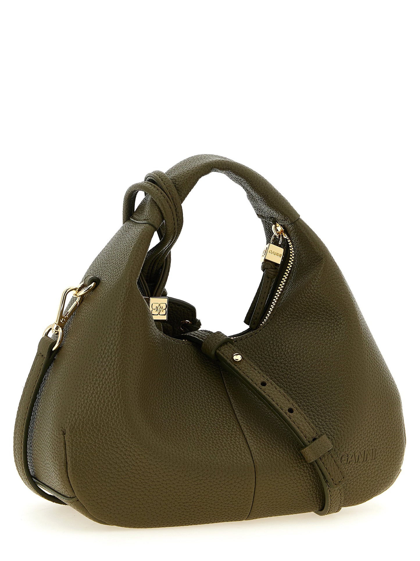 Ganni Ganni Mini Hobo Handbag