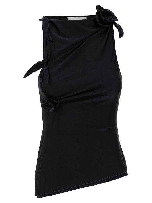 Coperni Asymmetric Flower Top