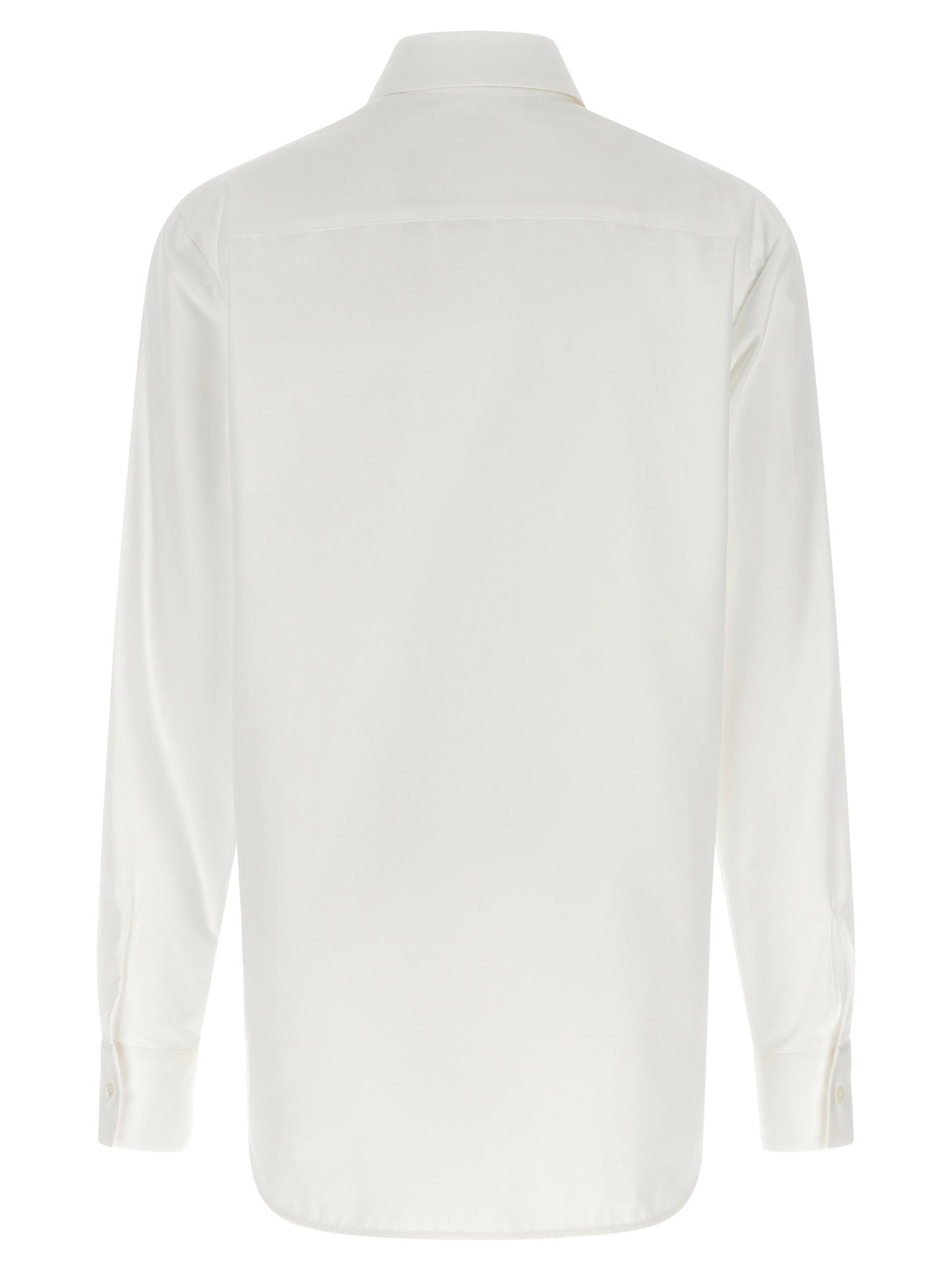 Ermanno Scervino Embroidery Cotton Shirt