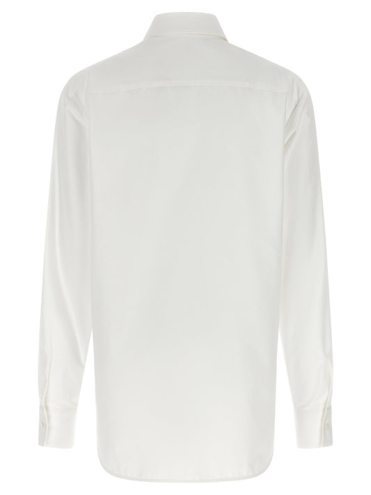 Ermanno Scervino Embroidery Cotton Shirt