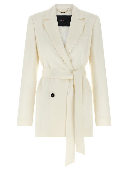 Kiton Silk Blazer