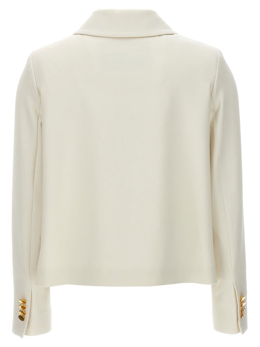 Kiton Cropped Double-breasted Jacket