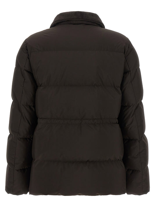 Kiton Drawstring Down Jacket