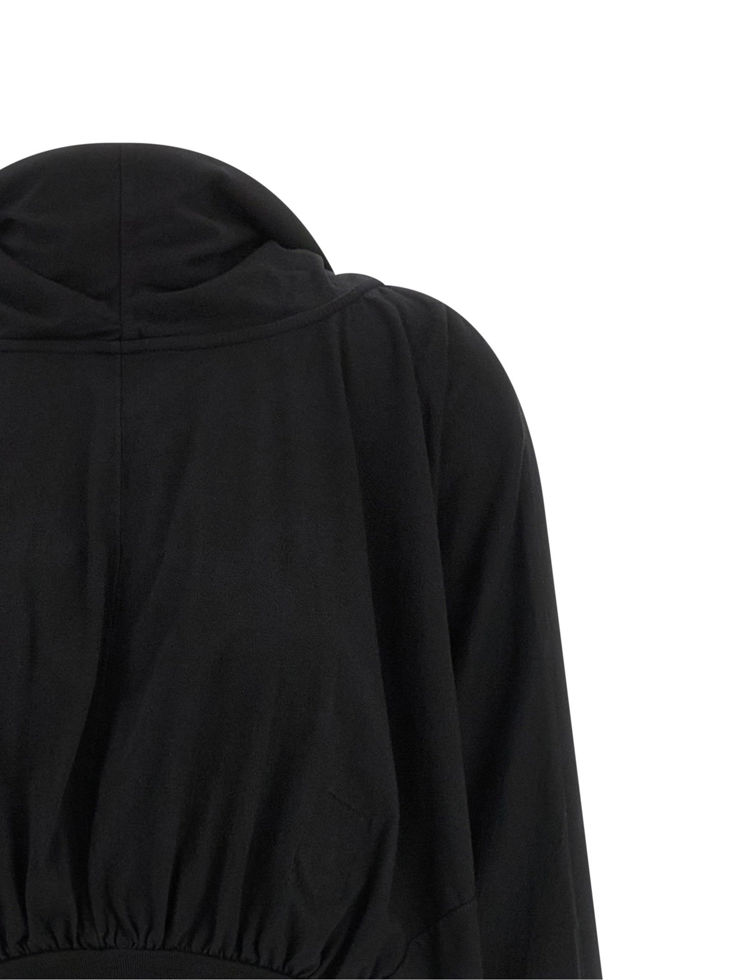 Drkshdw Cropped Hooded Top Long Sleeve Sweater