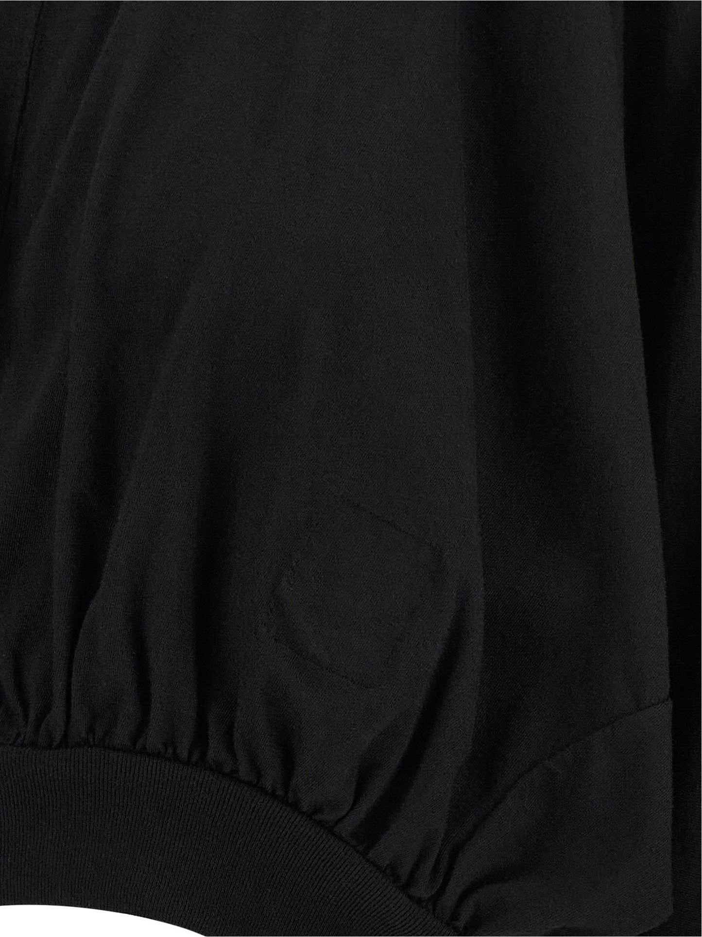 Drkshdw Cropped Hooded Top Long Sleeve Sweater