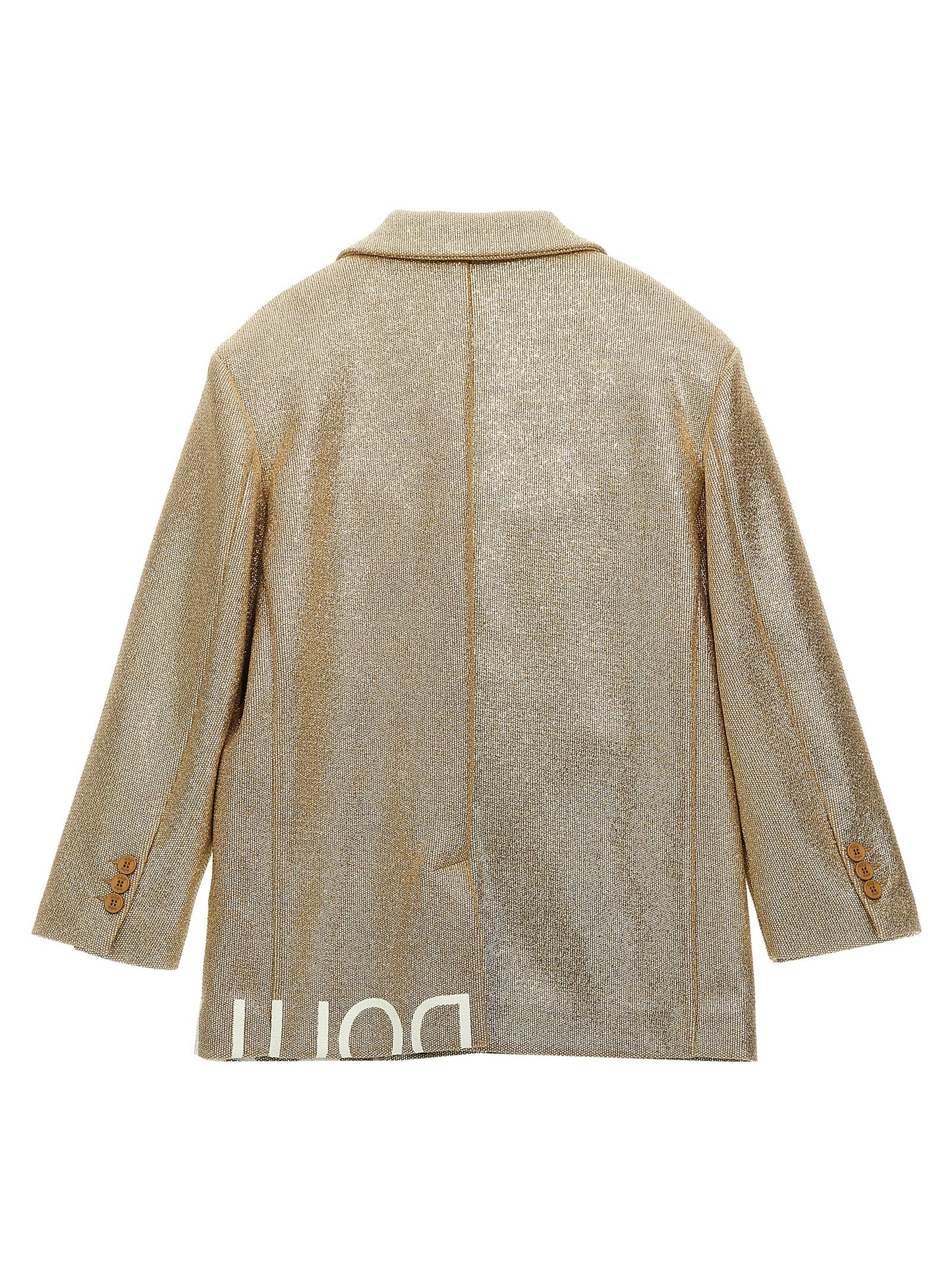 Douuod Douuod Laminated Single-breasted Blazer
