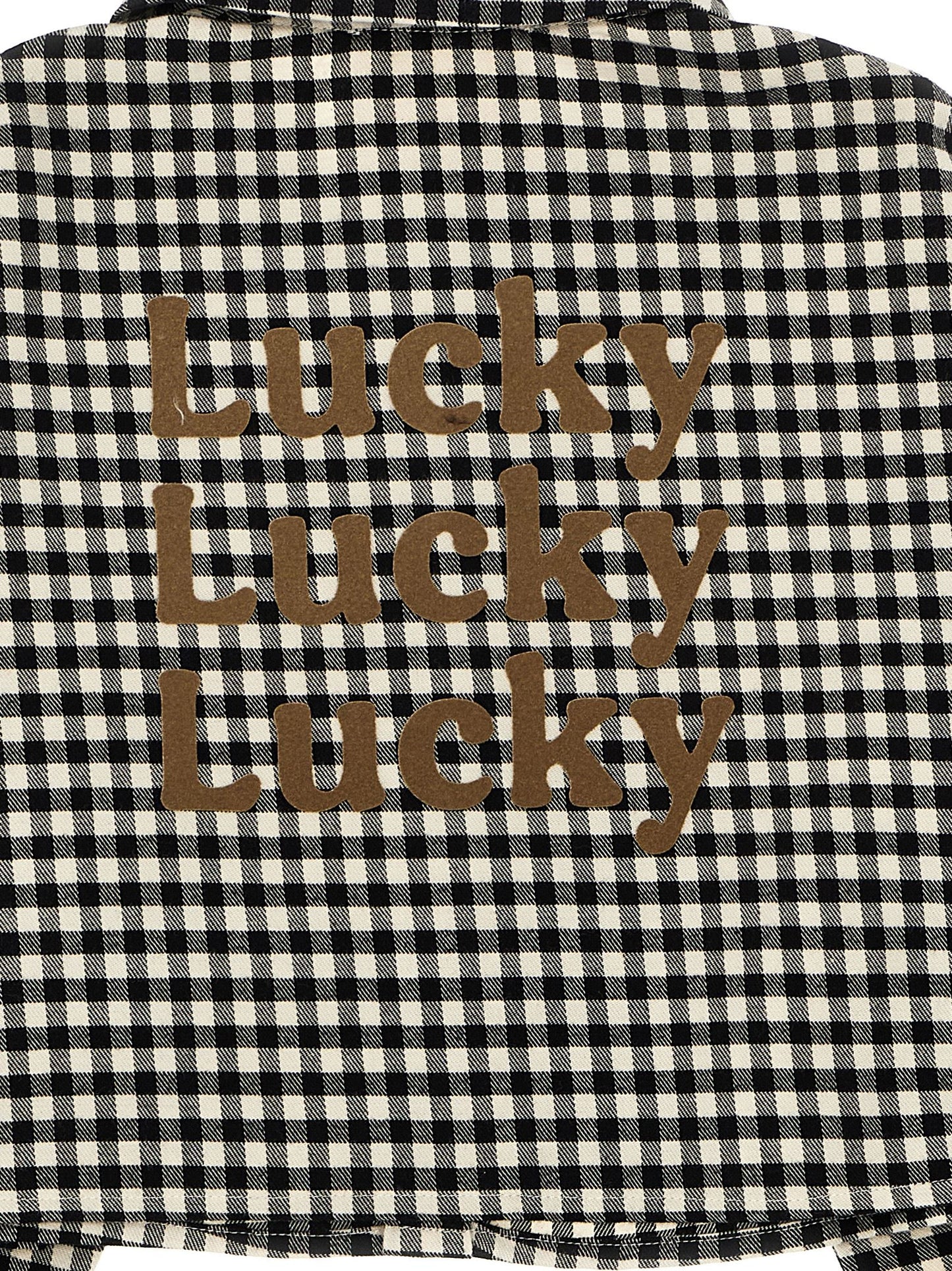 Douuod Douuod Flannel Crop Shirt